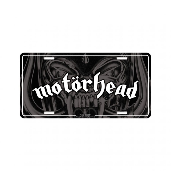 Motorhead - Number Logo (30,5 X 15 Cm) in der Gruppe MERCH / Sammlerstücke / Deko-Nummernschilder bei Bengans Skivbutik AB (5676496)