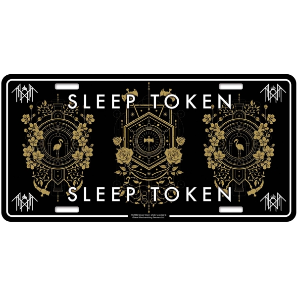 Sleep Token - Number Plate: Even In Arcadia Sigils in der Gruppe MERCHANDISE / Merch / Kommande / Hårdrock bei Bengans Skivbutik AB (5676504)