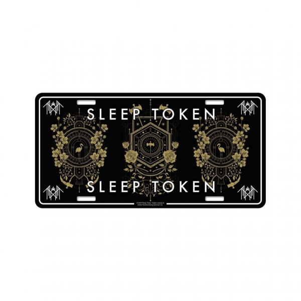 Sleep Token - Number Plate Even In Arcadia Sigils in der Gruppe MERCH / Sammlerstücke / Deko-Nummernschilder bei Bengans Skivbutik AB (5676504)
