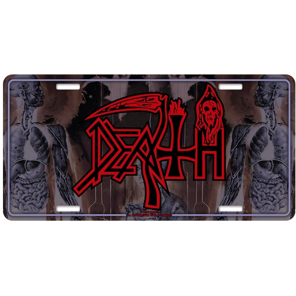 Death - Number Plate: Human in der Gruppe MERCHANDISE / Merch / Kommande / Hårdrock bei Bengans Skivbutik AB (5676506)