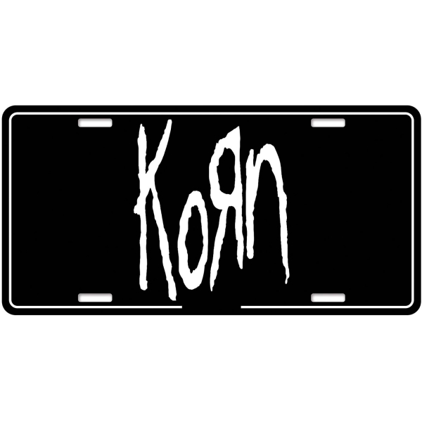 Korn - Number Plate: Logo in der Gruppe MERCHANDISE / Merch / Kommande / Hårdrock bei Bengans Skivbutik AB (5676523)
