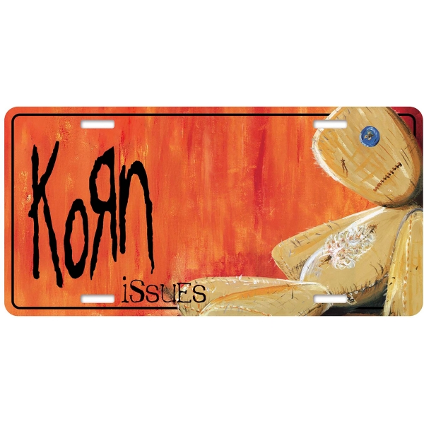 Korn - Number Plate: Issues in der Gruppe MERCHANDISE / Merch / Kommande / Hårdrock bei Bengans Skivbutik AB (5676524)