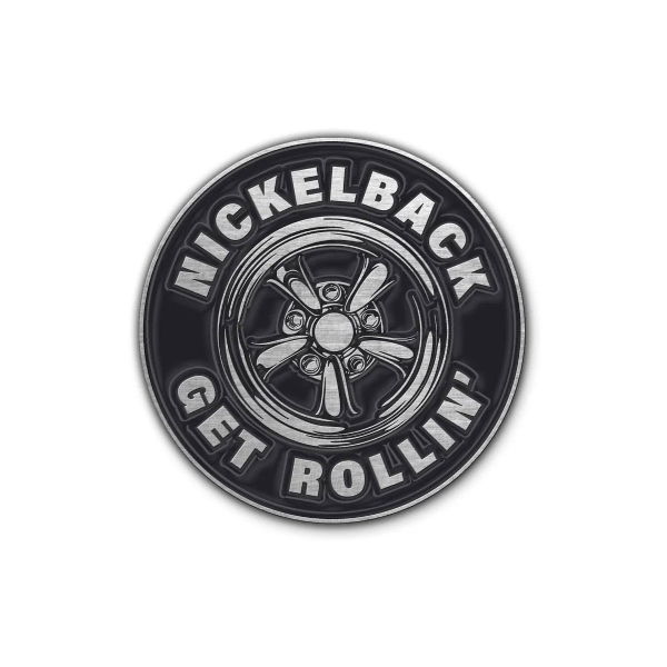 Nickelback - Pin Badge: Get Rollin' in der Gruppe MERCHANDISE / Pin-Button Badge / / bei Bengans Skivbutik AB (5676532)