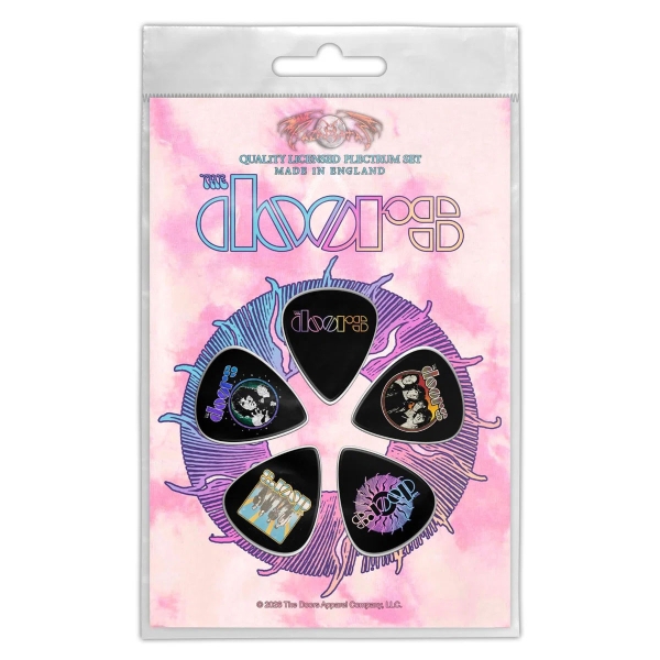 The Doors - Plectrum Pack: Sun in der Gruppe MERCHANDISE / Merch / Kommande / Pop-Rock bei Bengans Skivbutik AB (5676535)