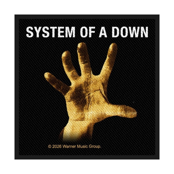 System Of A Down - Woven Patch: Hand in der Gruppe MERCHANDISE / Stoffaufnäher / / bei Bengans Skivbutik AB (5676542)