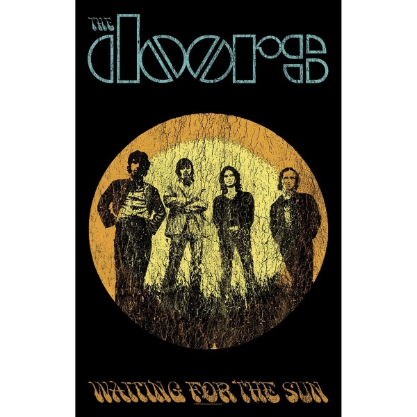 The Doors - Textile Poster: Waiting For The Sun in der Gruppe MERCHANDISE / Merch / Kommande / Pop-Rock bei Bengans Skivbutik AB (5676547)