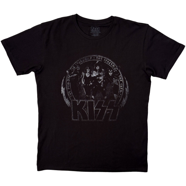 Kiss - Unisex T-Shirt: Spaceman (Black) in der Gruppe MERCHANDISE / T-shirt / Kommande / Hårdrock bei Bengans Skivbutik AB (5676577r)