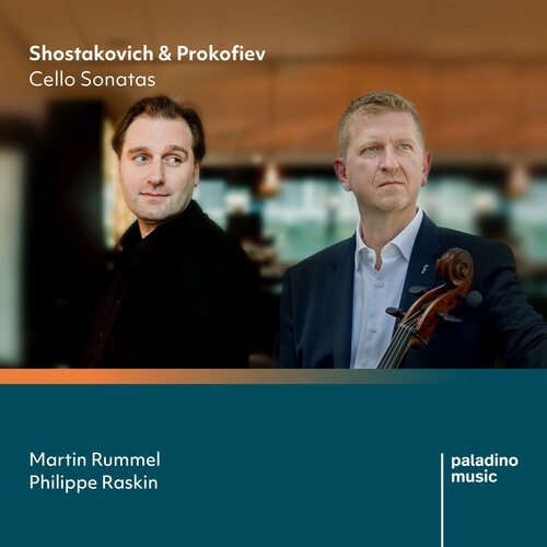 Martin Rummel Philippe Raskin - Shostakovich & Prokofiev: Cello Son in der Gruppe CD / Bestseller bei Bengans Skivbutik AB (5676586)
