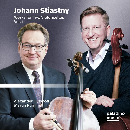 Johann Stiastny - Works For Two Violoncellos Vol. 1 in der Gruppe CD / Klassiskt bei Bengans Skivbutik AB (5676615)
