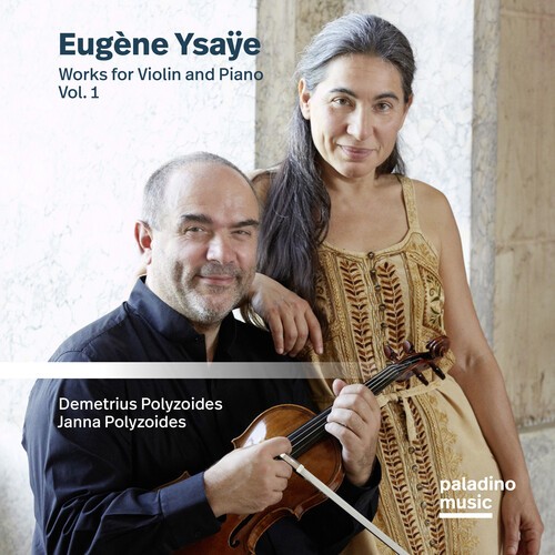 Eugène Ysaÿe - Works For Violin And Piano, Vol. 1 in der Gruppe CD / Klassiskt bei Bengans Skivbutik AB (5676617)
