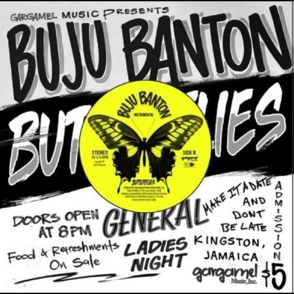 Buju Banton - Butterflies in der Gruppe VINYL / Kommande / Reggae bei Bengans Skivbutik AB (5676642)