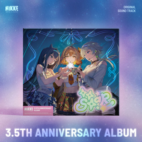 Level Nine T.T. Star - Goddess Of Victory : Nikke Ost (Be My Star) in der Gruppe CD / Kommande / K-Pop bei Bengans Skivbutik AB (5676805)