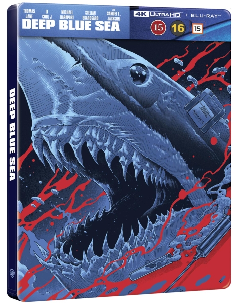 Movie - Deep Blue Sea (Ltd Steelbook 2-Disc / 4K Uhd + Blu-Ray) in der Gruppe FILM / Film UHD-4K / / bei Bengans Skivbutik AB (5676843)