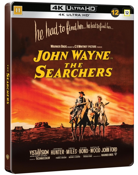 Movie - The Searchers (Ltd Steelbook 2-Disc / 4K Uhd + Blu-Ray) in der Gruppe FILM / Film UHD-4K / / bei Bengans Skivbutik AB (5676845)