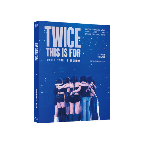 Twice - This Is For - World Tour In Incheon BLU-RAY + Original Ticket in der Gruppe MUSIK / Musik Blu-Ray / Kommande / K-Pop bei Bengans Skivbutik AB (5676849)