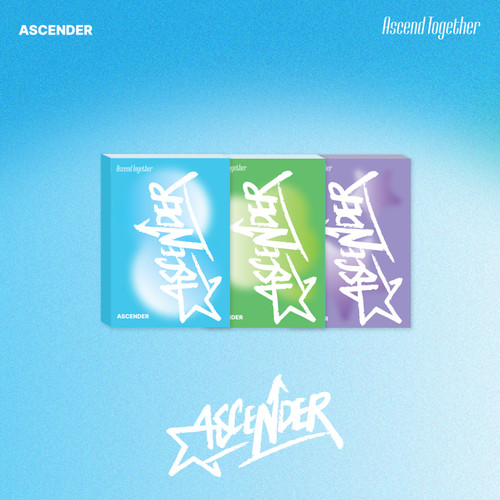 Ascender - Ascend Together (Random Ver.) in der Gruppe CD / Kommande / K-Pop bei Bengans Skivbutik AB (5676852)
