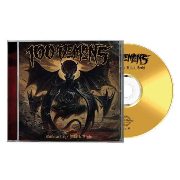 100 Demons - Embrace The Black Light in der Gruppe CD / Kommande / Hårdrock bei Bengans Skivbutik AB (5676945)
