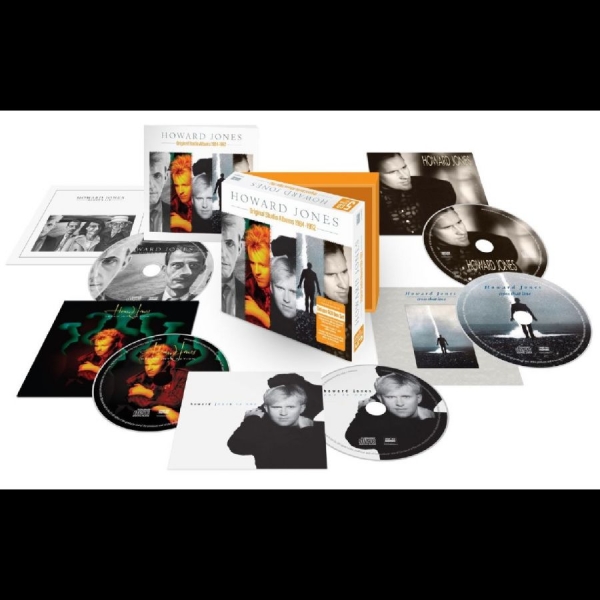 Howard Jones - Original Studio Albums 1984-1992 in der Gruppe CD / Kommande / Pop-Rock bei Bengans Skivbutik AB (5676969)