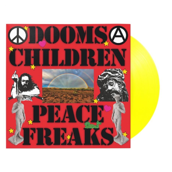Dooms Children - Peace Freaks (Neon Yellow Lp) in der Gruppe VINYL / Kommande / Pop-Rock bei Bengans Skivbutik AB (5677138)