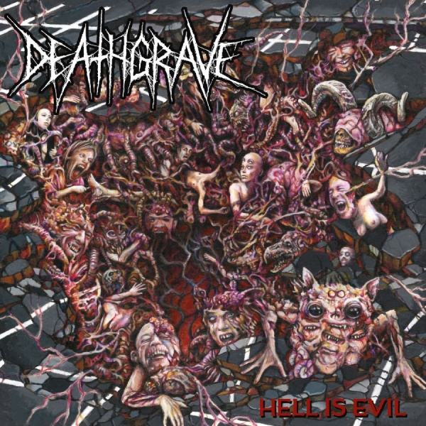 Deathgrave - Hell Is Evil in der Gruppe CD / Kommande / Pop-Rock bei Bengans Skivbutik AB (5677156)