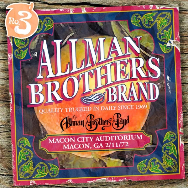 Allman Brothers Band The - Macon City Auditorium 2-11-72 in der Gruppe CD / Kommande / Pop-Rock bei Bengans Skivbutik AB (5677160)