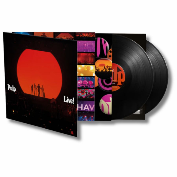 Pulp - Live! (Black 2LP) in der Gruppe VINYL / Kommande / Pop-Rock bei Bengans Skivbutik AB (5677178)