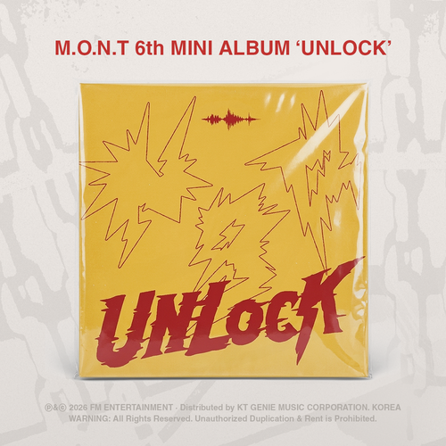 M.O.N.T - Unlocke in der Gruppe CD / Nyheter / K-Pop bei Bengans Skivbutik AB (5677190)