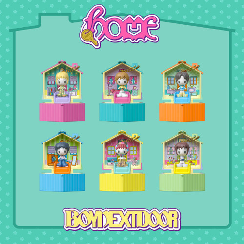 Boynextdoor - Home (Pocket Home Ver.) (Random Ver.) in der Gruppe MERCHANDISE / Merch+Code / Kommande / K-Pop bei Bengans Skivbutik AB (5677229)