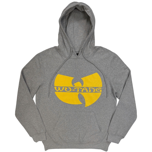 Wu-Tang Clan - Logo (Grey) Unisex Pullover Hoodie in der Gruppe MERCHANDISE / Kapuzenpullover / Nyheter / Hip Hop-Rap bei Bengans Skivbutik AB (5677242r)