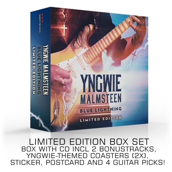 Yngwie Malmsteen - Blue Lightning in der Gruppe CD / Blues bei Bengans Skivbutik AB (5677247)