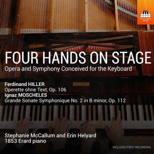 Stephanie Mccallum Erin Helyard - Hiller / Moscheles: Four Hands On S in der Gruppe UNSERE TIPPS / Freitagsveröffentlichungen / 2026-08-21 bei Bengans Skivbutik AB (5677249)