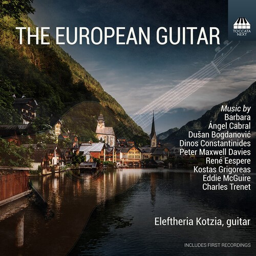 Eleftheria Kotzia - The European Guitar in der Gruppe CD / Bestseller bei Bengans Skivbutik AB (5677250)