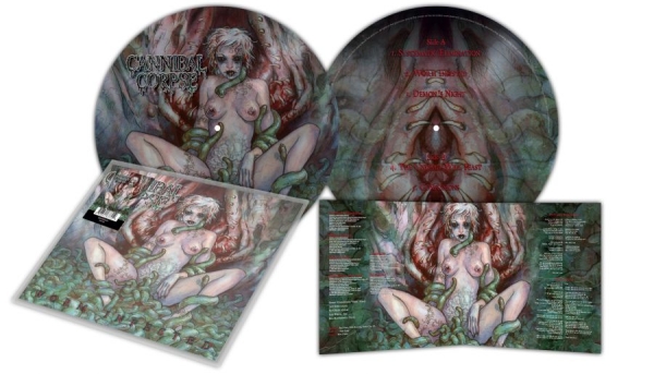Cannibal Corpse - Worm Infested (Picture Disc Vinyl L in der Gruppe VINYL / Kommande / Hårdrock bei Bengans Skivbutik AB (5677342)