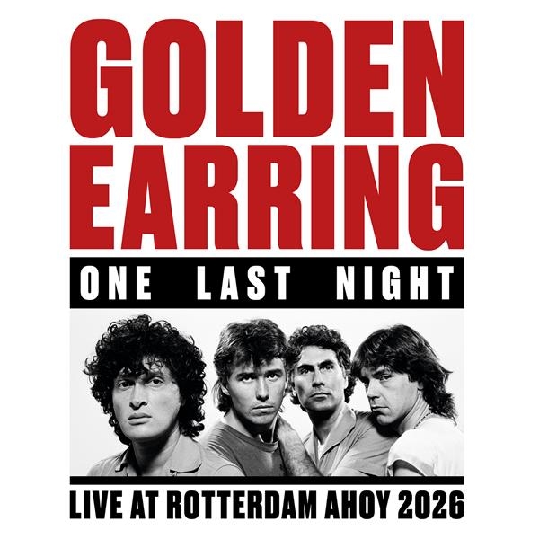 Golden Earring - One Last Night (Live At Ahoy Rotterdam 2026) in der Gruppe VINYL / Kommande / Pop-Rock bei Bengans Skivbutik AB (5677376)