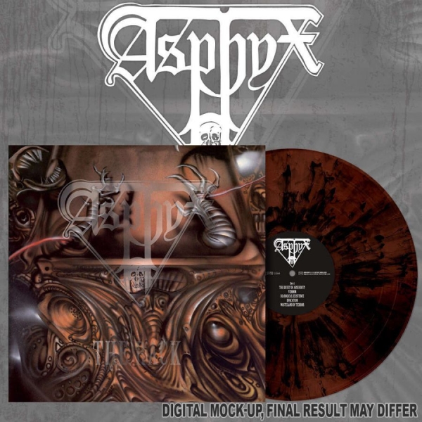 Asphyx - Rack The (Splatter Vinyl Lp) in der Gruppe VINYL / Kommande / Hårdrock bei Bengans Skivbutik AB (5677406)