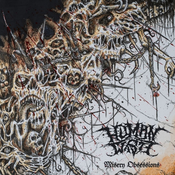 Human Waste - Misery Obsession (White Vinyl Lp) in der Gruppe VINYL / Kommande / Hårdrock bei Bengans Skivbutik AB (5677426)