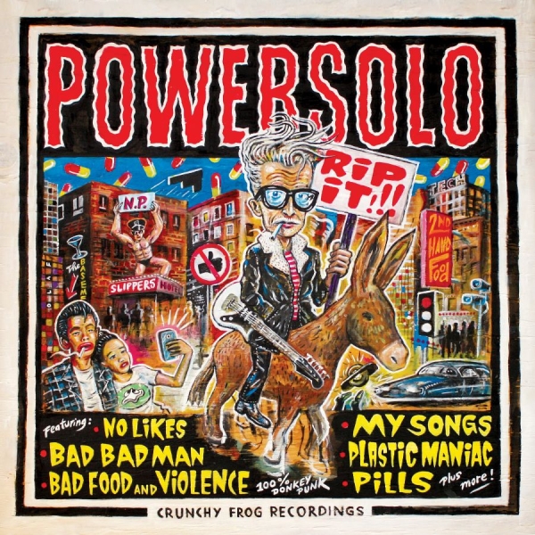 Powersolo - Rip It! in der Gruppe VINYL / Kommande / Pop-Rock bei Bengans Skivbutik AB (5677434)