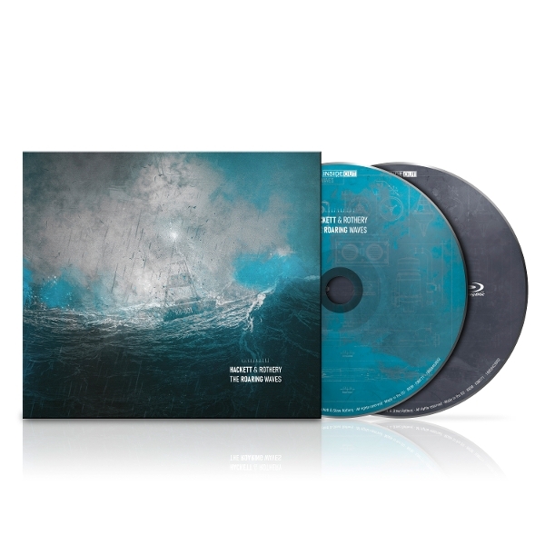 Steve Hackett Steve Rothery - The Roaring Waves in der Gruppe CD / Kommande / Pop-Rock bei Bengans Skivbutik AB (5677465)