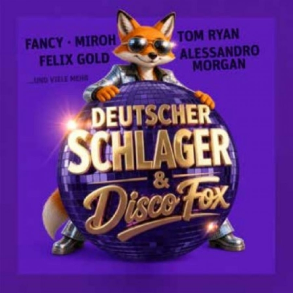 Various - Deutscher Schlager & Disco Fox in der Gruppe CD / Nyheter / Pop-Rock bei Bengans Skivbutik AB (5677486)