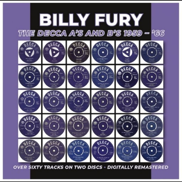 Billy Fury - The Decca A?S And B?S 1959 - ?66 in der Gruppe UNSERE TIPPS / Freitagsveröffentlichungen / 2026-07-03 bei Bengans Skivbutik AB (5677577)