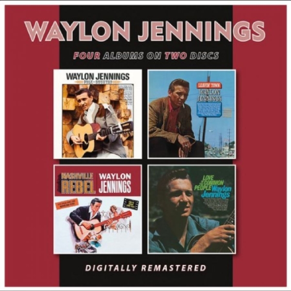 Waylon Jennings - Four Albums in der Gruppe UNSERE TIPPS / Freitagsveröffentlichungen / 2026-07-03 bei Bengans Skivbutik AB (5677578)