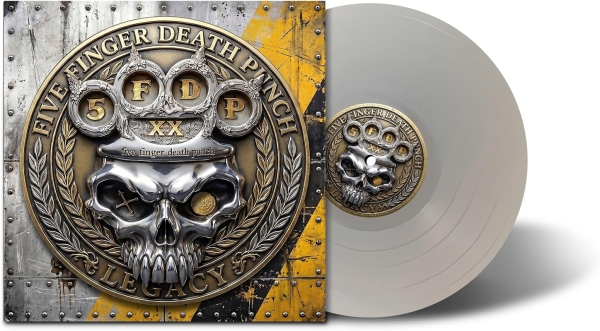 Five Finger Death Punch - Legacy (Clear Vinyl LP) in der Gruppe VINYL / Kommande / Hårdrock bei Bengans Skivbutik AB (5677653)
