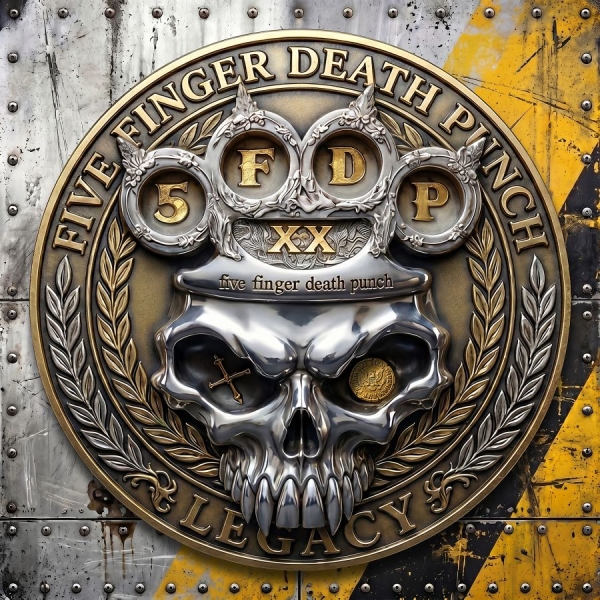 Five Finger Death Punch - Legacy (Alternate Cover) in der Gruppe CD / Kommande / Hårdrock bei Bengans Skivbutik AB (5677657)