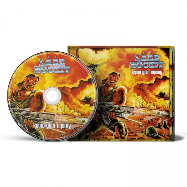 Laaz Rockit - Know Your Enemy in der Gruppe CD / Kommande / Hårdrock bei Bengans Skivbutik AB (5677678)
