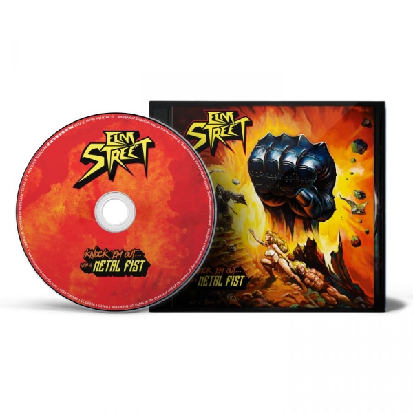Elm Street - Knock 'Em Out, With A Metal Fist in der Gruppe CD / Kommande / Hårdrock bei Bengans Skivbutik AB (5677680)
