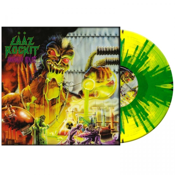 Laaz Rockit - Annihilation Principle (Splatter Vinyl LP) in der Gruppe VINYL / Kommande / Hårdrock bei Bengans Skivbutik AB (5677684)