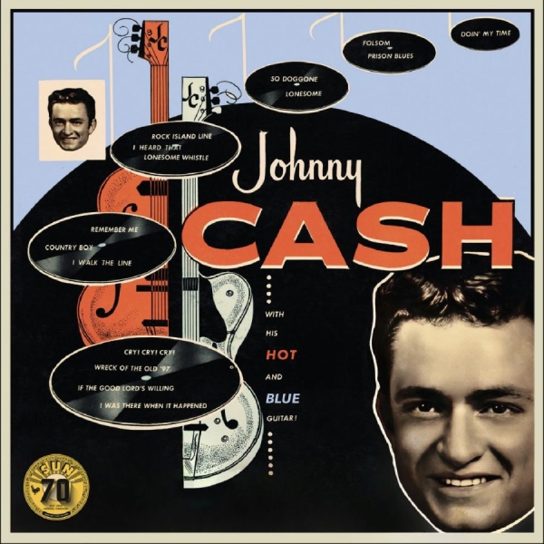 Johnny Cash - With His Hot And Blue Guitar (Sun R in der Gruppe CD / Kommande / Country bei Bengans Skivbutik AB (5677706)