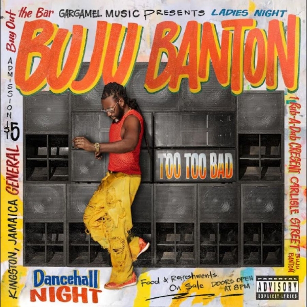 Buju Banton - Too Too Bad in der Gruppe VINYL / Kommande / Reggae bei Bengans Skivbutik AB (5677713)