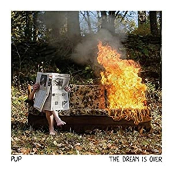 Pup - Dream Is Over (Clear W/ Red & Orang in der Gruppe VINYL / Kommande / Pop-Rock bei Bengans Skivbutik AB (5677749)
