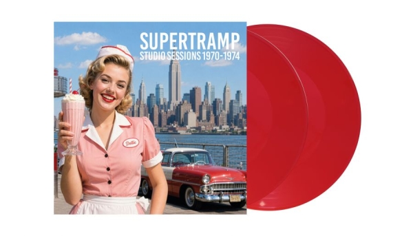 Supertramp - Studio Sessions1970-1974 (2 Lp Red in der Gruppe VINYL / Kommande / Pop-Rock bei Bengans Skivbutik AB (5677760)